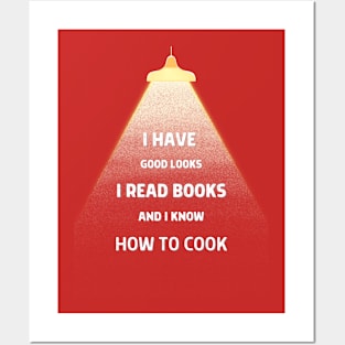 LOOKS BOOKS COOK Posters and Art